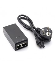 UbiQuiti POE Injector Networks PoE-24G, Passive PoE Adapter EU, 24V 0.5A, 12W, Gigagbit Eth. (POE-24-12W-G)
