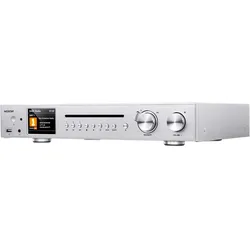 Noxon A 571 CD (CD Player, Radio Tuner), HiFi Komponente, Silber
