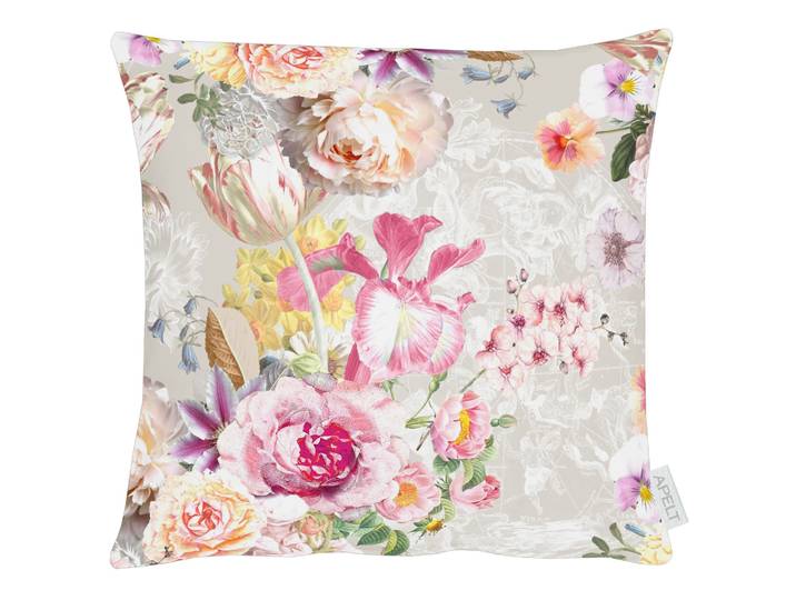 Coussin 5451 Rose foncé/Rose foncé 39 x 39cm Tissu mélangé