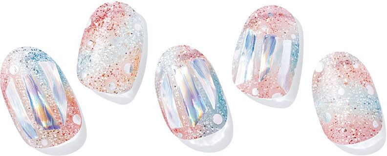 ohora Gel Nail Sticker N Newtro no.1 nail stickers shade ND-097 1 pc