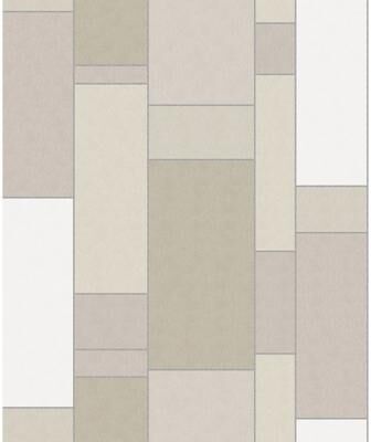 Seabrook Designs De Stijl Geometric Unpasted Wallpaper