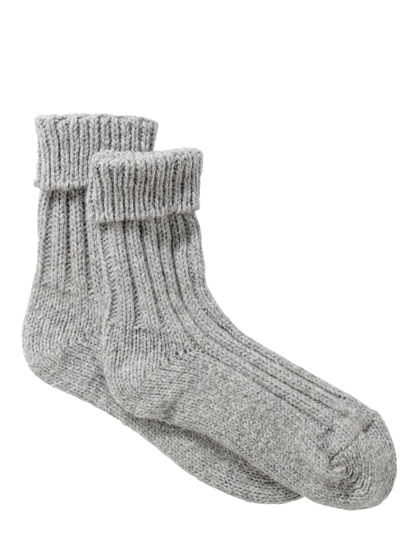 Dorma Vita Herren Alpaka-Socke Grau 40 % Wolle (Alpaka), 30 % Wolle, 30 % Polyamid