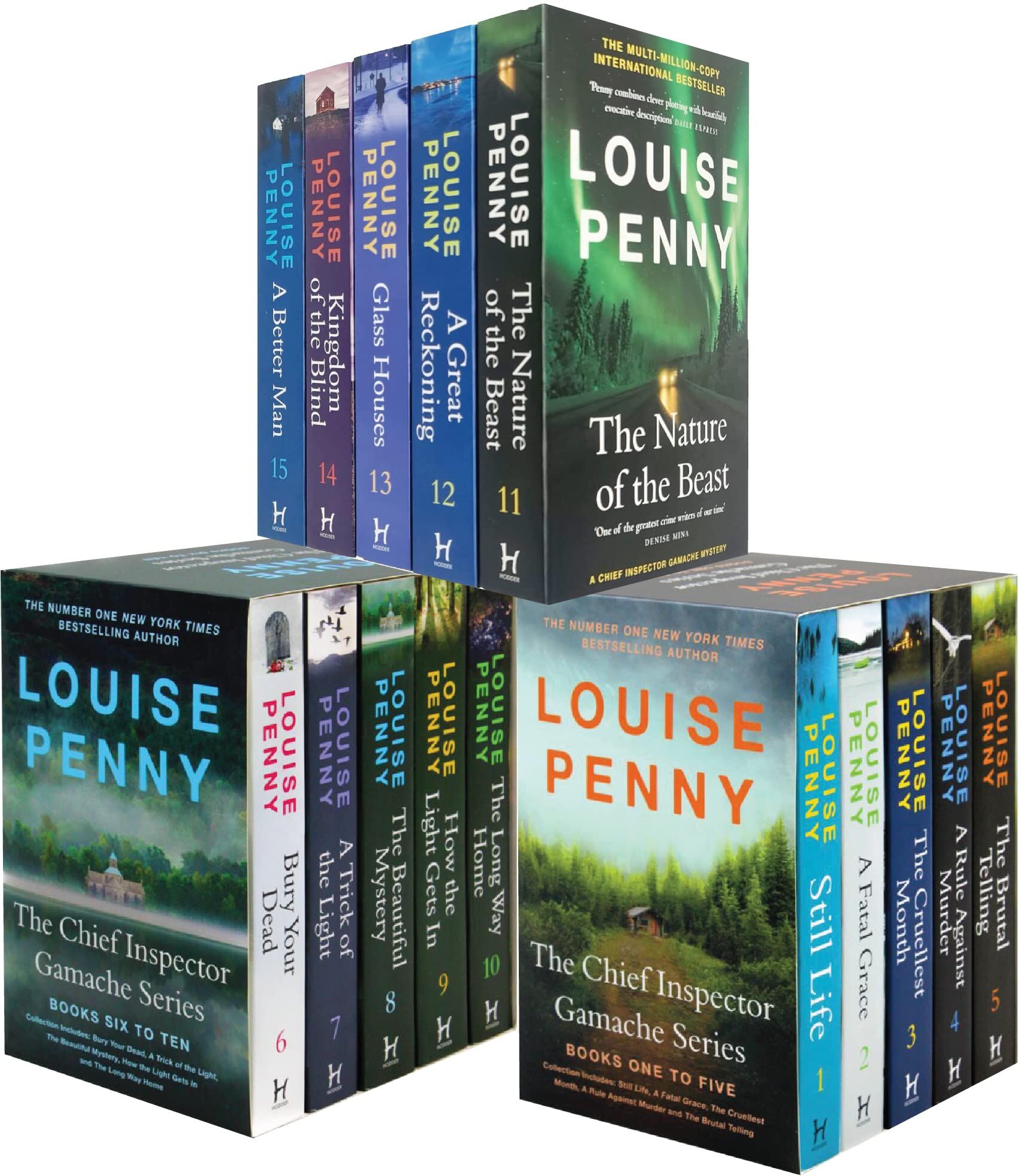 S Ltd Chief Inspector Gamache Books 1–15 Set by Louise Penny – Complete Three Pines Mystery Collection
