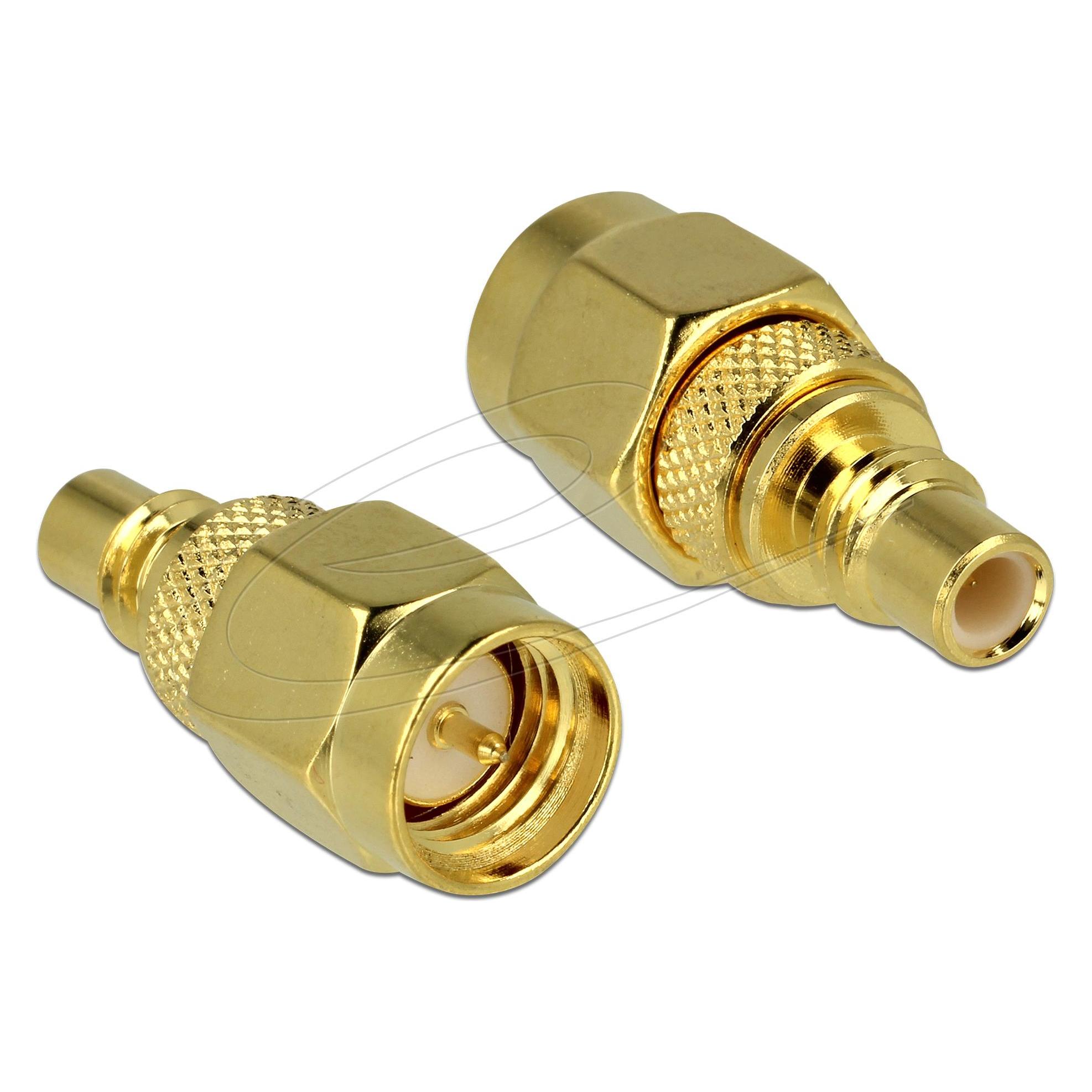 Delock RF-Adapter SMC (W) bis SMA (M) (65854)