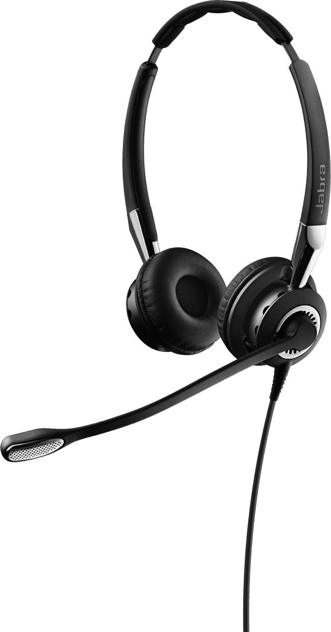 Jabra BIZ 2400 II Duo WB gebalanceerde over-ear bedrade headset