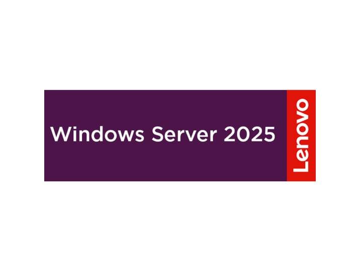 Lenovo Windows Server 2025, Licence d'accès client, Licence 7S1S003WWW