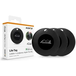 Aligator 3er-Set Lifetag-Tags mit Apple Find My-Unterstützung (Apple Find My), Tracker, Weiss