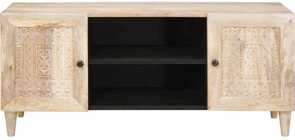 World Menagerie TV Stand White 42"