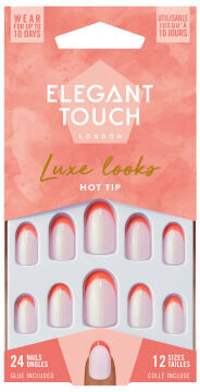 Elegant Touch Oval False Nails hot tip