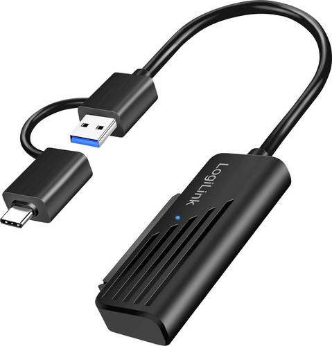 LogiLink USB 3.2 Gen 1 (USB 3.0) Adapter [1x 1x USB-A - 1x 1x USB-C] AU0062 20cm