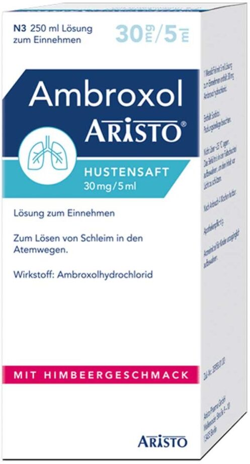 Ambroxol Aristo Hustensaft 30mg/5ml 250ml