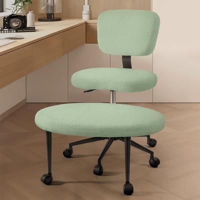 BOSSIN Adjustable Ergonomic Office Chair - Cross-Legged Kneeling Design for Meditation, Yoga Support with Wheels,Back Rest