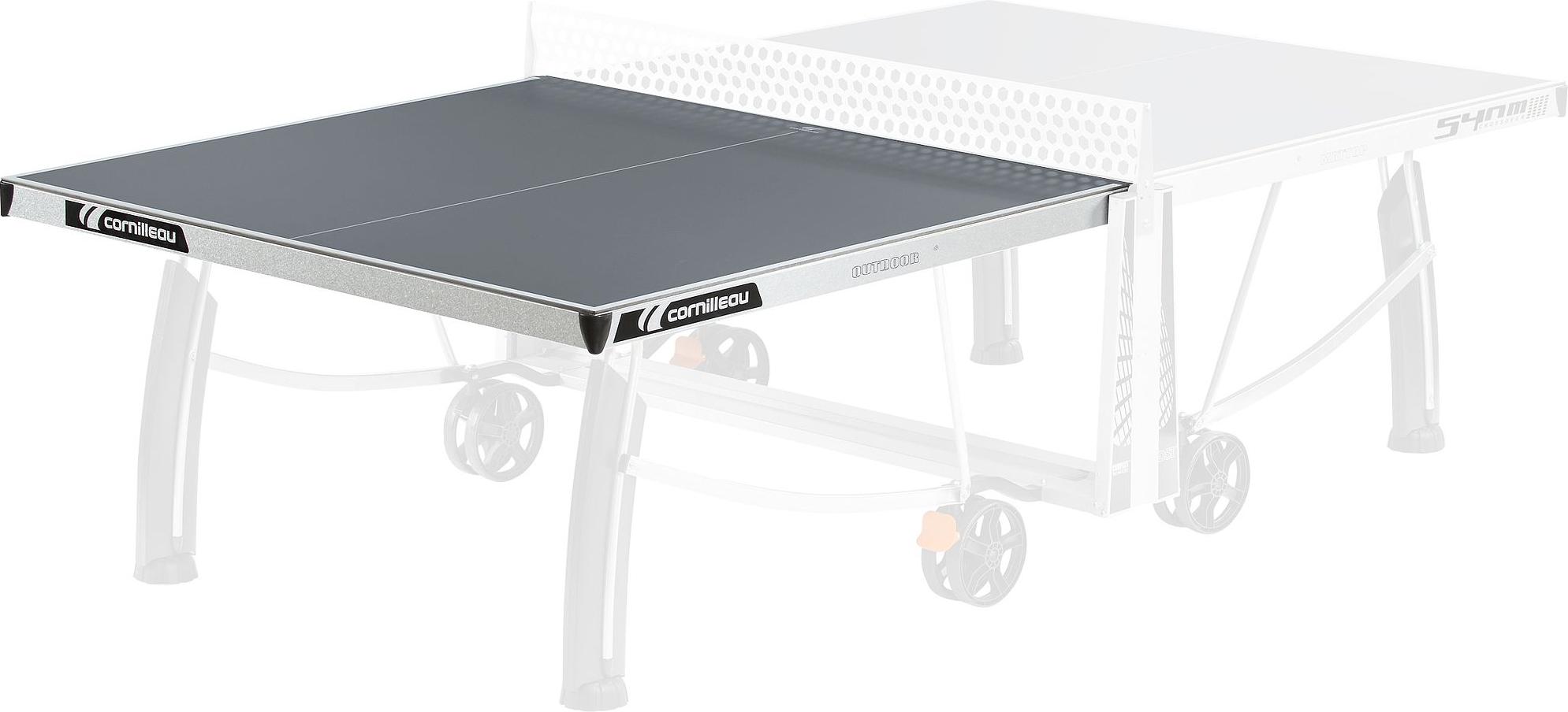 Cornilleau Tischtennis-Plattenhälfte für Tischtennisplatte "Pro 540 Outdoor"