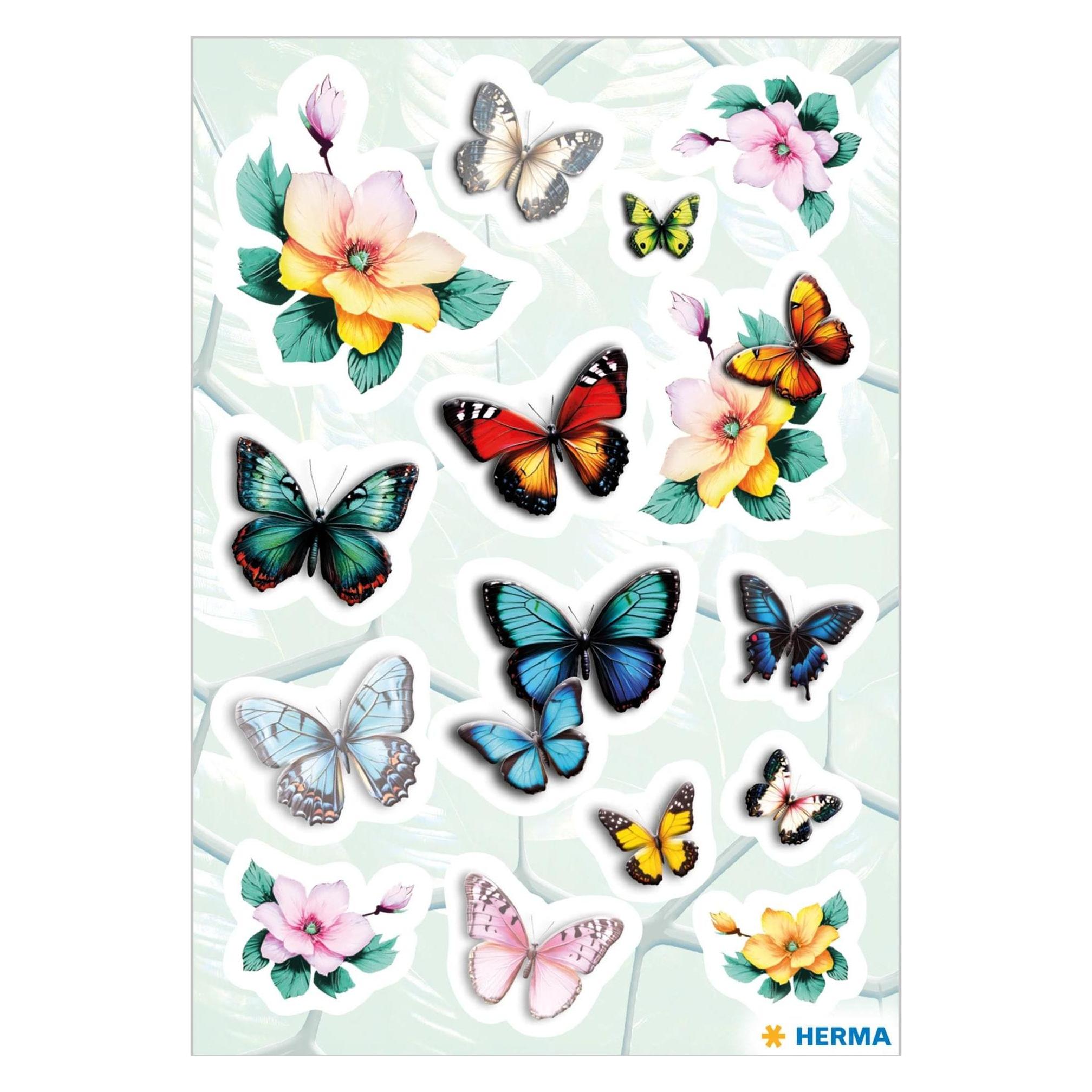 Herma Sticker Schmetterlinge (45 Sticker) (15797)