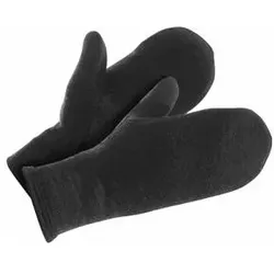 Handschuhe Fäustling 400 g Schwarz - L Handschuhe