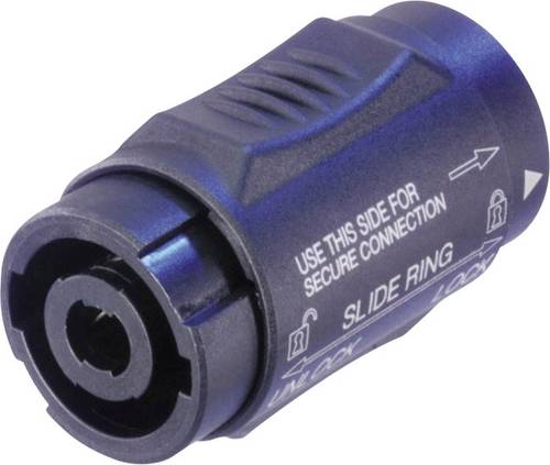 Neutrik NLMM=NL4MMX Lautsprecher-Adapter Speakon-Stecker - Speakon-Buchse 1 St.