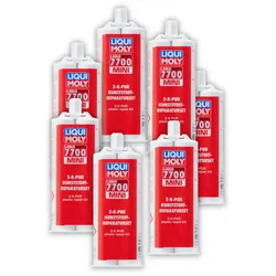 7x Klebstoff LIQUI MOLY 6162 Liquimate 7700 Mini Kartusche Kunststoff Repair 50ml