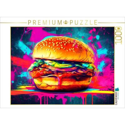 CALVENDO Puzzle Hamburger | 1000 Teile Lege-Größe 64x48cm Foto-Puzzle für glückliche Stunden