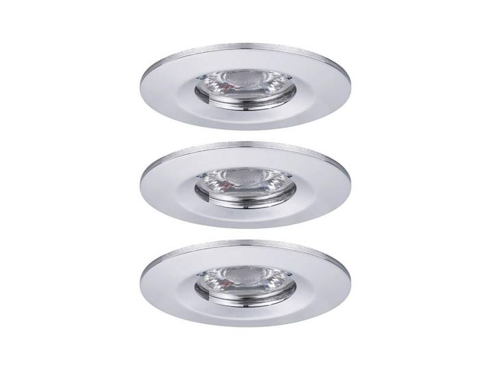 Paulmann Led-Deckenleuchte, Alufarben, Chromfarben, Metall, 65 mm, rund, Lampen & Leuchten, LED Beleuchtung, LED-Deckenleuchten
