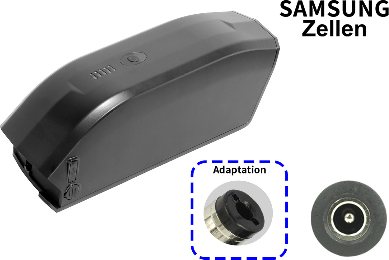 PowerSmart E-Bike Akku 36V 17,5Ah /630Wh E-Bike Akku Elektrofahrrad Lithium-Ionen Akku Fahrrad 36V E Bike Batterie 17500mAh