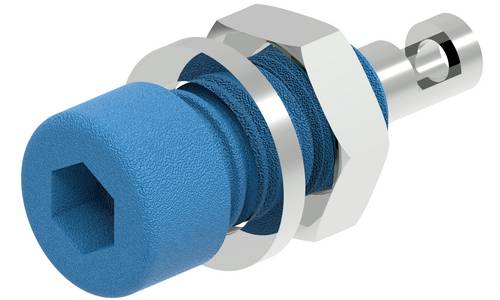Electro PJP 224-M5-C-CD1-BL Laborbuchse Stift-Ø: 2mm Blau