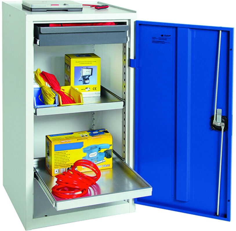 Stumpf Werkzeug- und Materialschrank 3000, RAL 7035/7016, 1 Schublade, 2 Wannen ; Stumpf Metall (3001171)