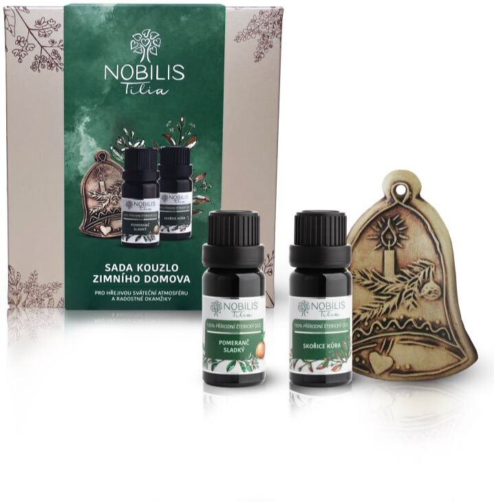 Nobilis Tilia Kouzlo Zimního Domova gift set with essential oils