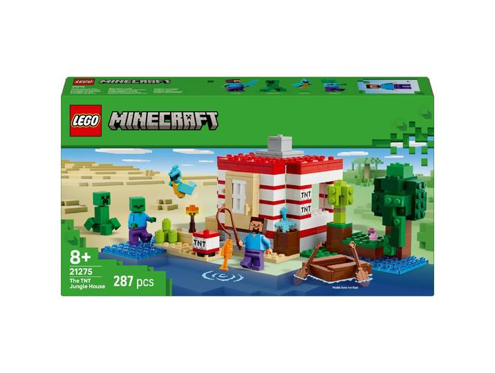 LEGO Minecraft La Maison en TNT de la Jungle 21275 LEGO
