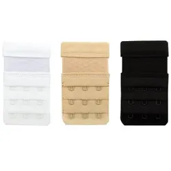 Magic 3P Bra Extender 3 Hooks 4,5 cm Mixed One Size Damen