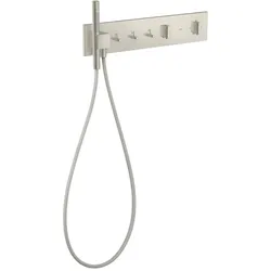 Hansgrohe Thermostatmodul 540/110 Axor ShowerComposition 3 Verbraucher, edelstahl, 12572800 12572800