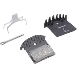 SHIMANO Bremsbeläge Ice Tech J05A Resin mit Kühlrippen