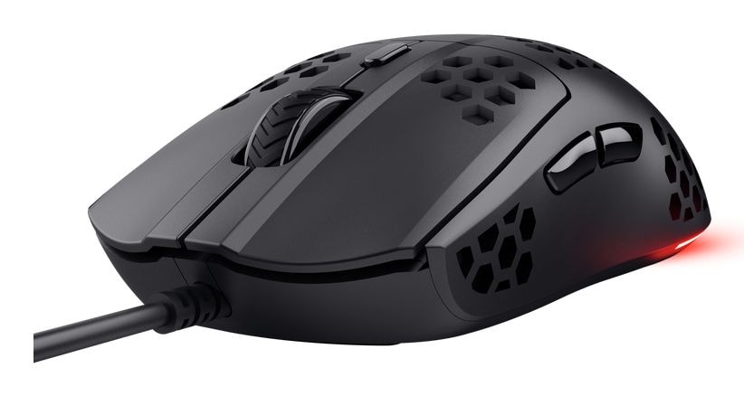 Trust GXT928 Helox 6400 DPI Gaming Maus Optisch (Schwarz) 25306