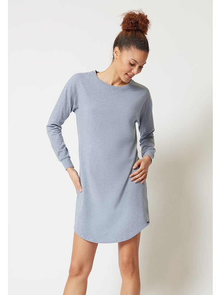 Skiny Nachthemd in Hellblau - 38