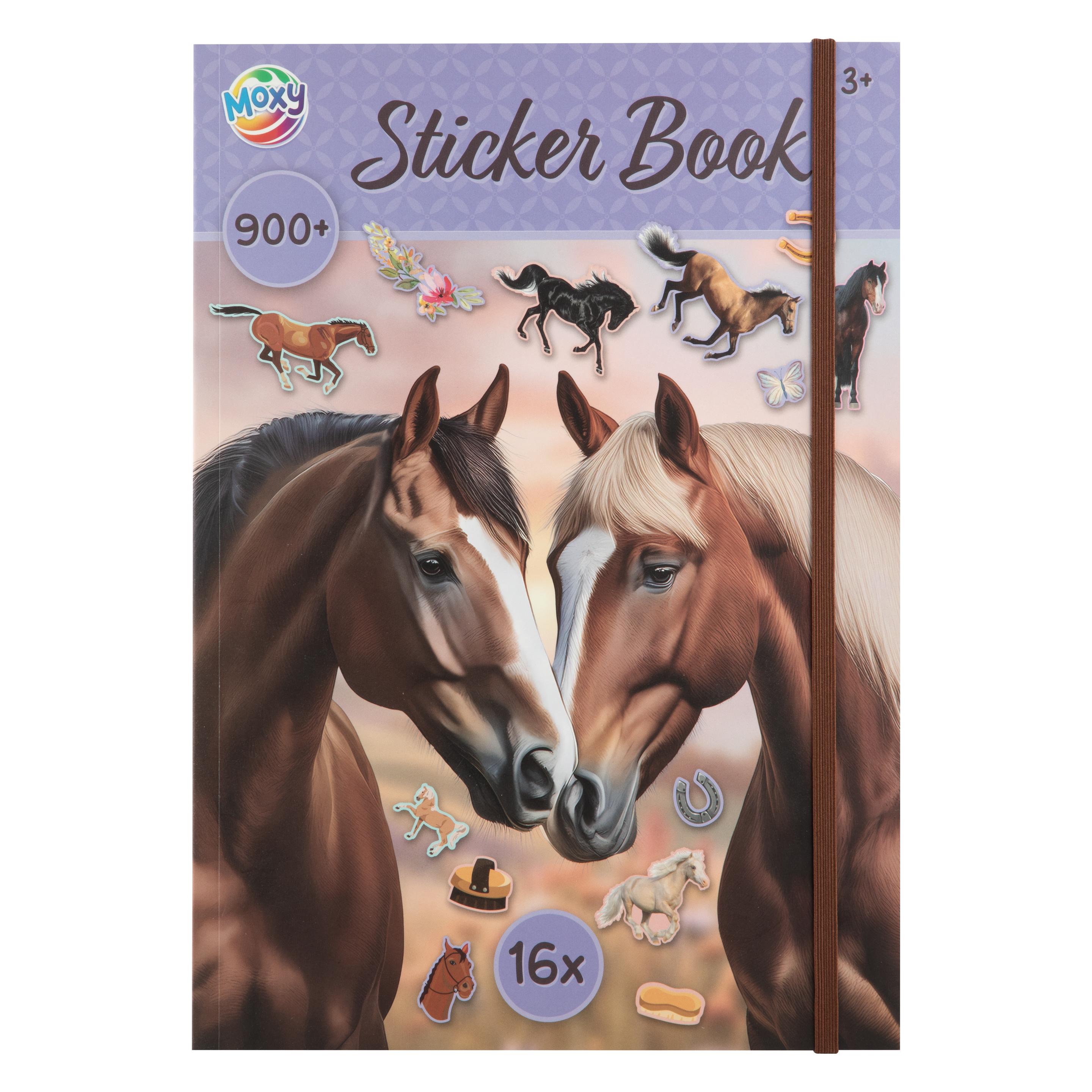 Grafix Stcikerbook A4 Pferdekollektion 16 Seiten Und 900+ Aufklebers (900 Sticker) (190001)