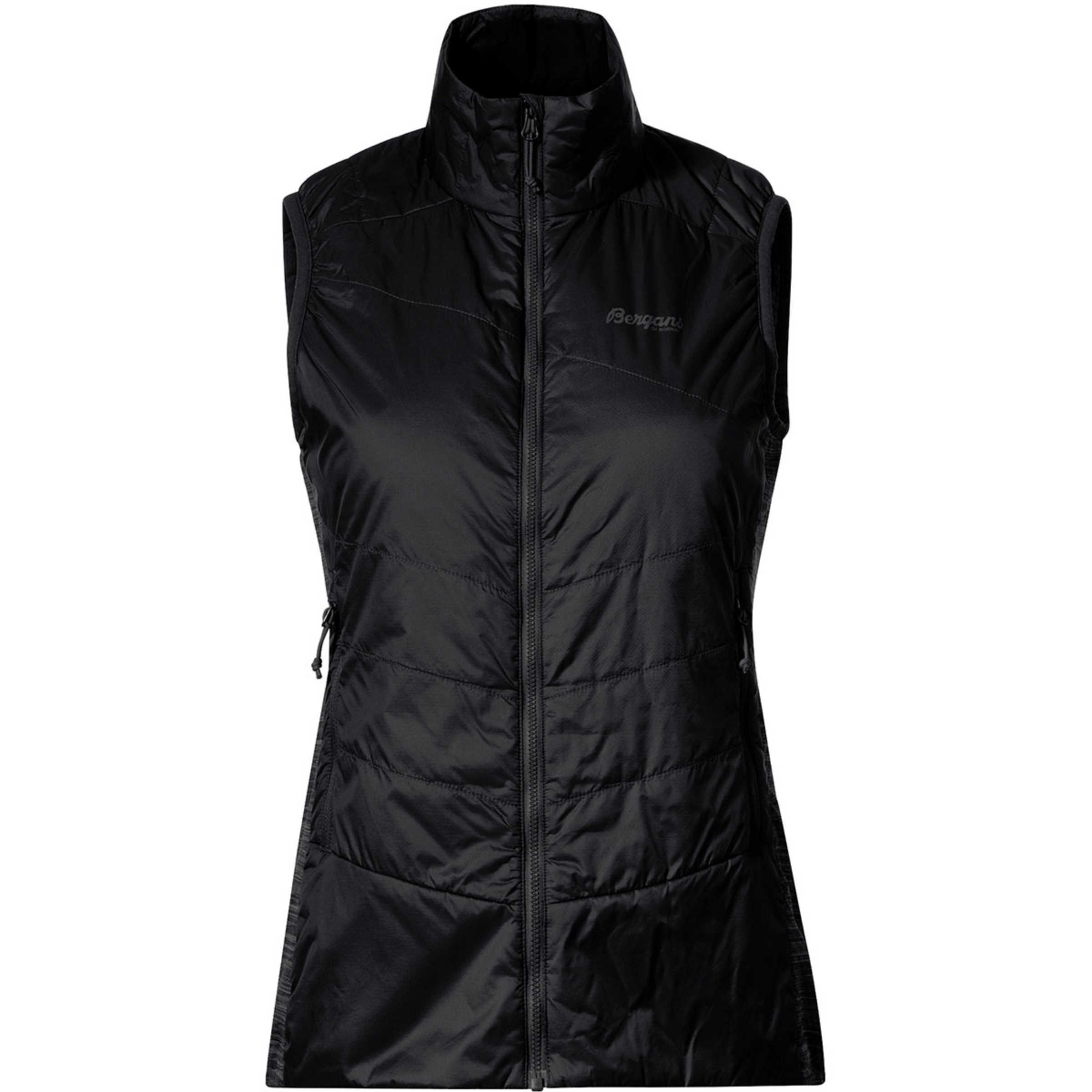 Bergans Rabot Insulated Hybrid Weste Damen Kunstfaserwesten schwarz Größe S Trekking Klein verpackbar Wasserabweisend