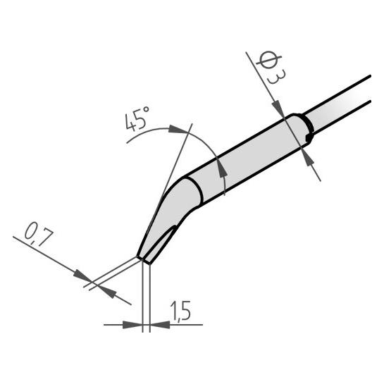 Ersa Entlötspitze (Entlötspitze) (0462MDLF015)