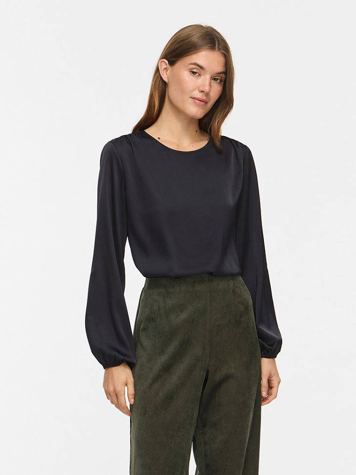 Vila Bluse "Vienna" in Schwarz - 36