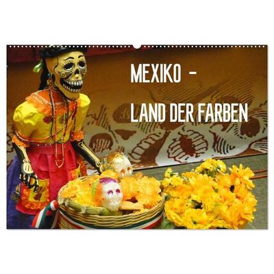 Mexiko - Land der Farben (Wandkalender 2027 DIN A2 quer), CALVENDO Monatskalender