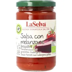 LaSelva Salsa con melanzane - mit gerösteten Auberginen bio
