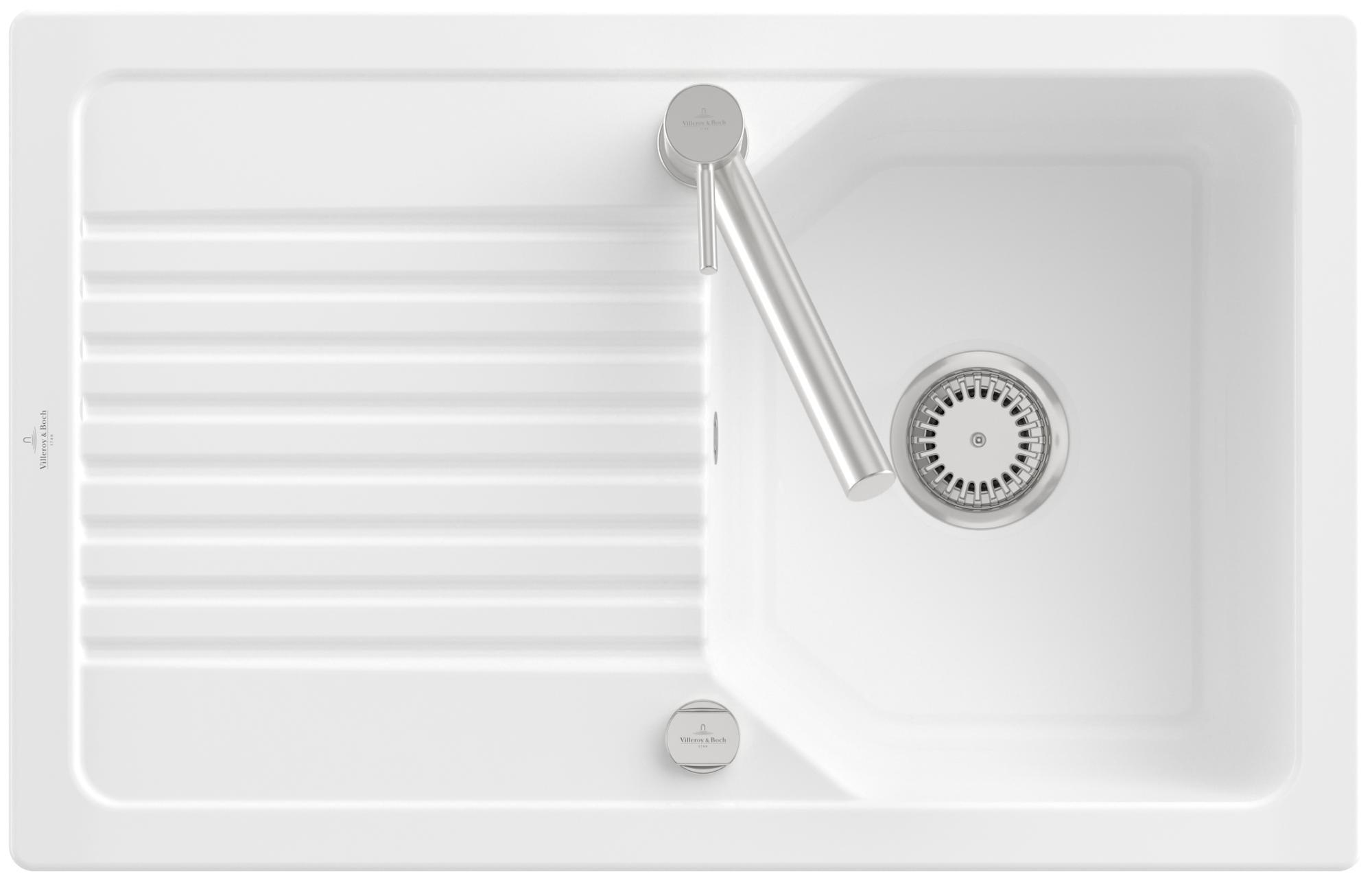 Villeroy & Boch 33842FKG SP Linara 45 Flat 780x490mm Exc-Garn.