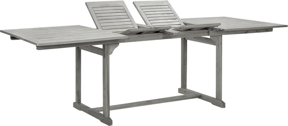 Garten-Esstisch (160-240)x100x75 cm Massivholz Akazie