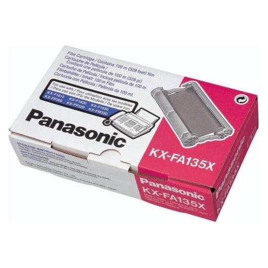 Inkadoo Panasonic KX-FA135X Thermo-Transfer-Rolle 330 Seiten VE=1 Schwarz Panasonic KX-F 1800 (BK) (KX-FA135X)