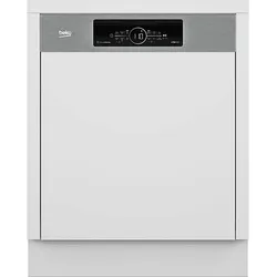 BEKO BDSN3844M0X Geschirrspüler (teilintegrierbar, 598 mm breit, 43 dB (A), C)
