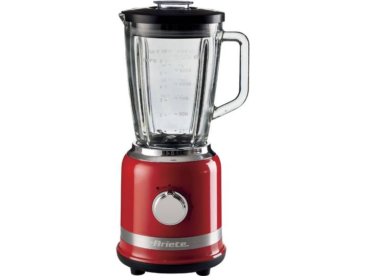 ARIETE Standmixer 585R Moderna rot, 1,5 L , rot, B:20,5cm H:42cm T:18,5cm, Zerkleinerer, Standmixer