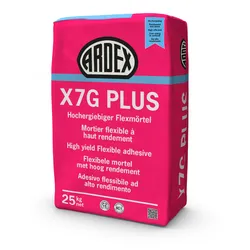 Ardex X7G PLUS Flexmörtel 25 kg Papiersack Grau