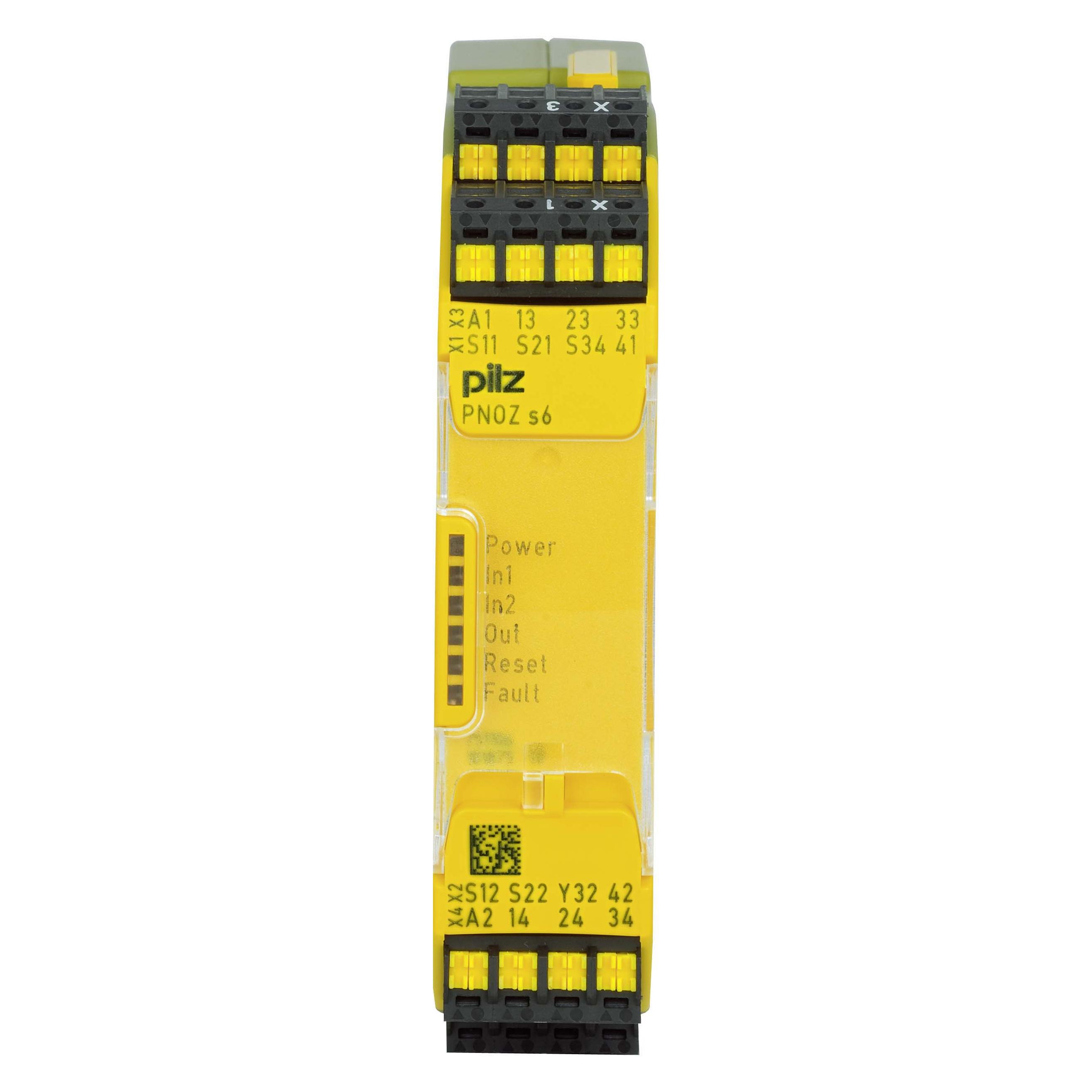 Pilz 751106 PNOZ s6 C 24VDC 3 n/o 1 n/c (751106)