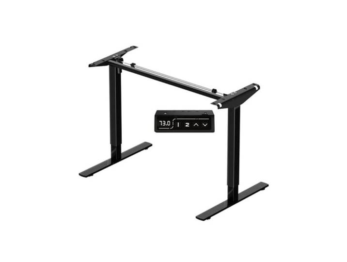 Bureau assis-debout - JUMMICO - Assis-Debout Électrique - Hauteur 71–121 cm - Mémoire automatique - Noir
