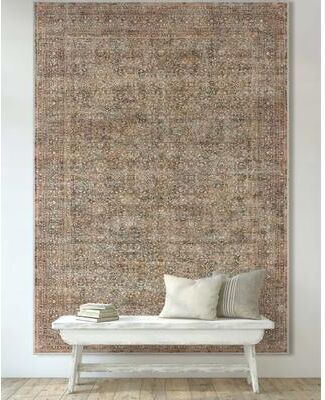 Well Woven Asha Vintage Juliette Persian Flat Pile Area Rug