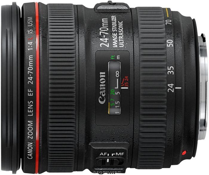 Canon EF 24-70mm 4.0 L IS USM   Schwarz - Refurbished