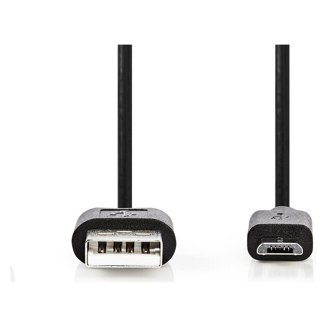 Nedis USB A - Micro USB (3 m, USB 2.0) (CCGP60500BK50)